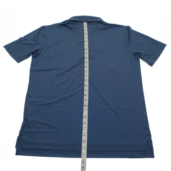 Robert Graham NWT Hyde Short Sleeve Polo Shirt Size S Classic Fit in Blue